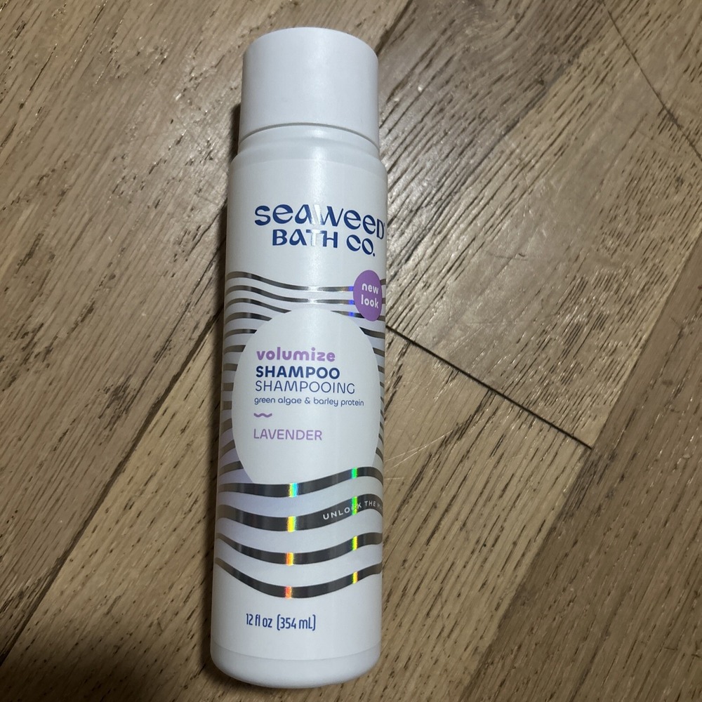The Seaweed Bath Co. Volumize Shampoo Lavender - Green‎ Algae & Barley - 12oz.